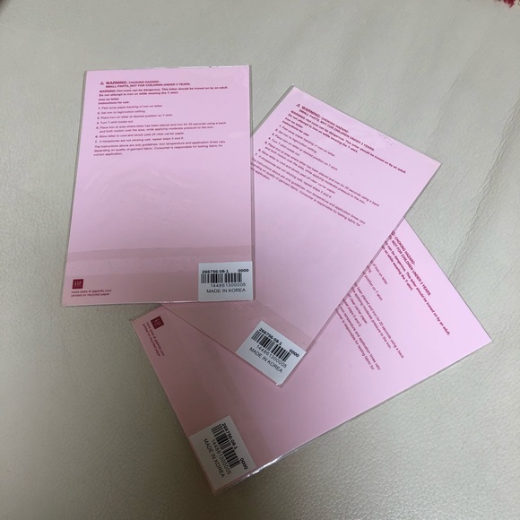 “J” Rhinestone Iron-Ons - Picture 4 of 4